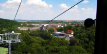 Fahrt mit der Seilbahn