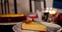 Käsekuchen ohne Boden, gluten- und laktosefrei