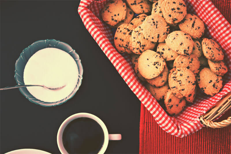 glutenfreie und laktosefreie Cookies