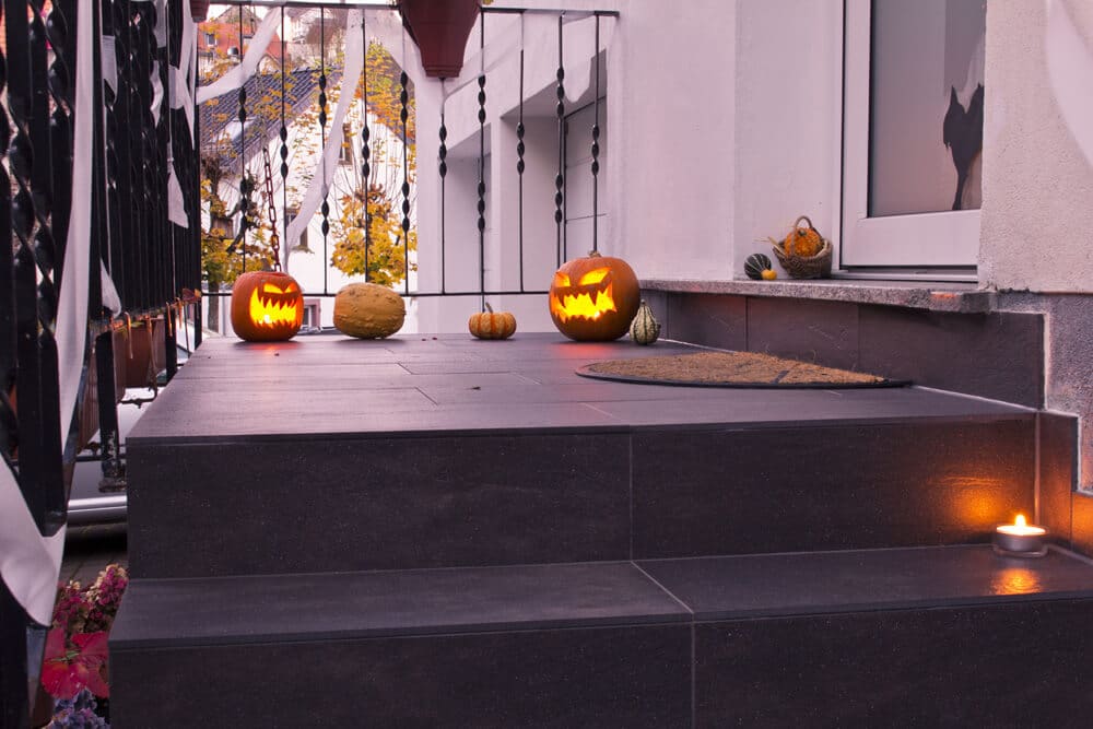 Halloween fiese Kürbisse